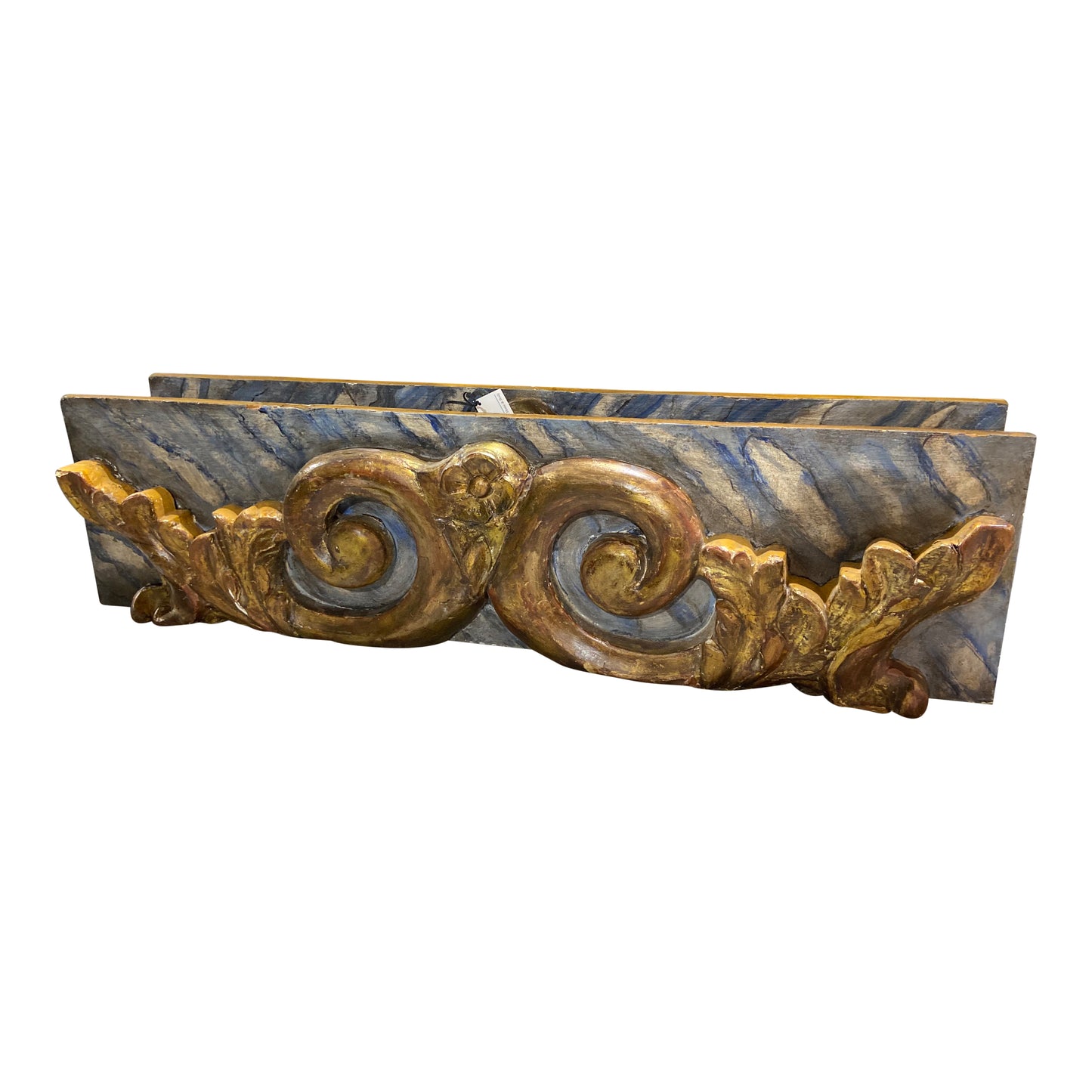 Blue and Gold Fragment Panels