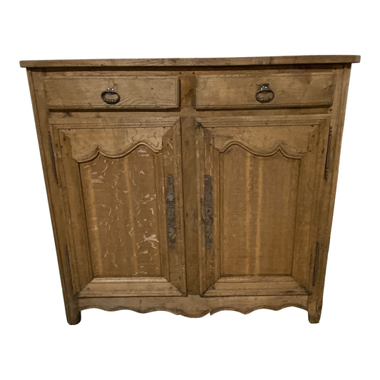 Bleached Scallop Door Buffet