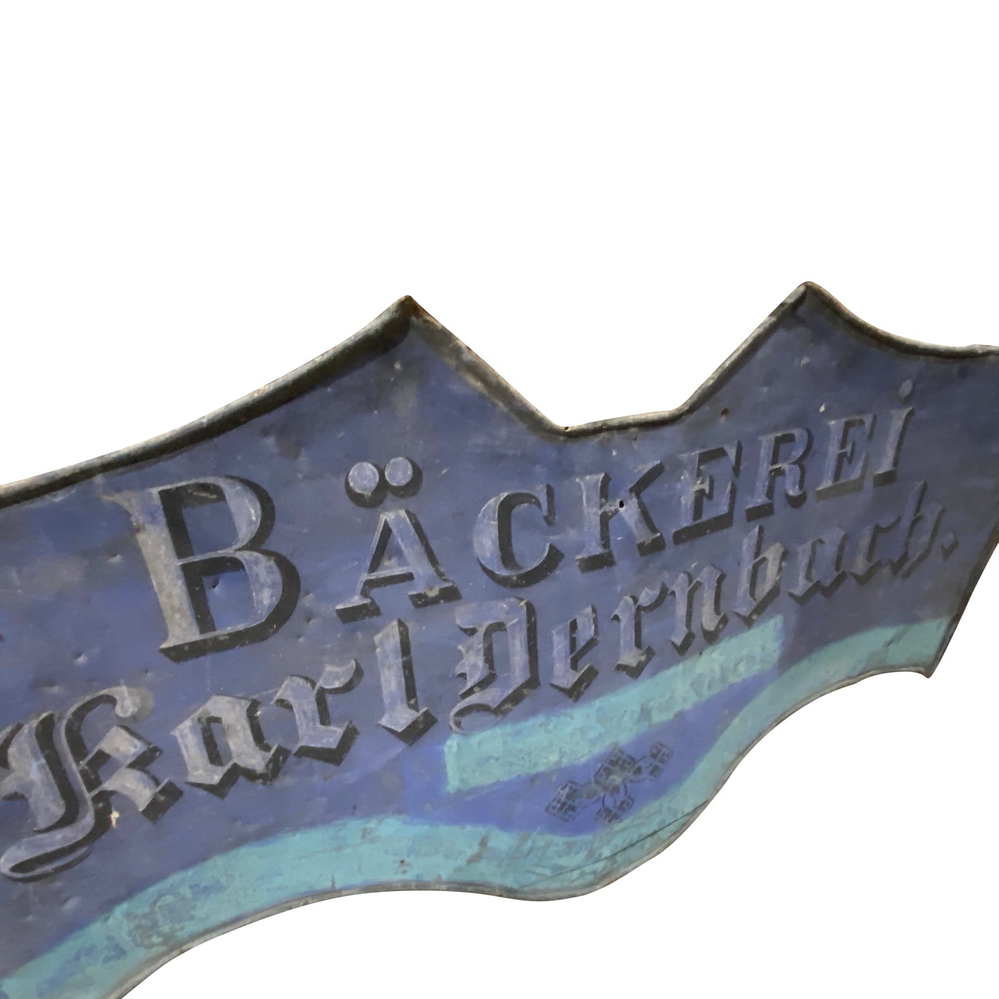Antique German Bakery Sign