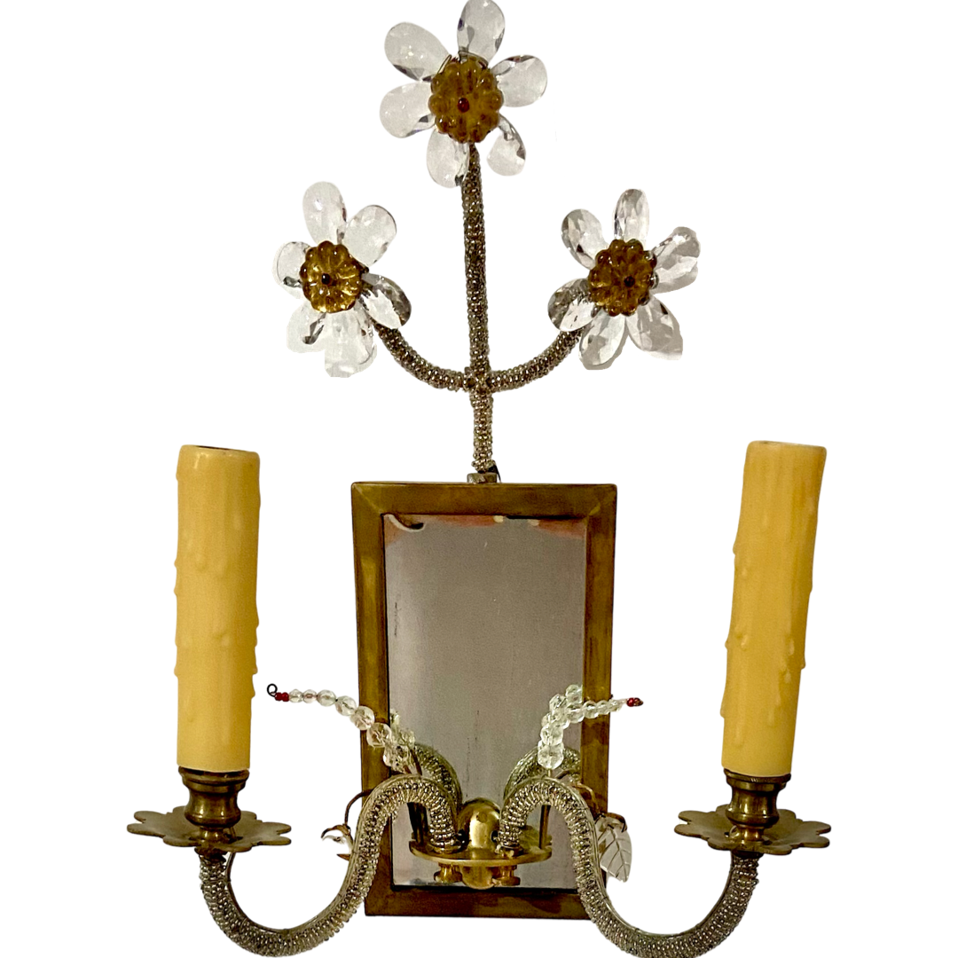 Pair of Murano Glass Sconces