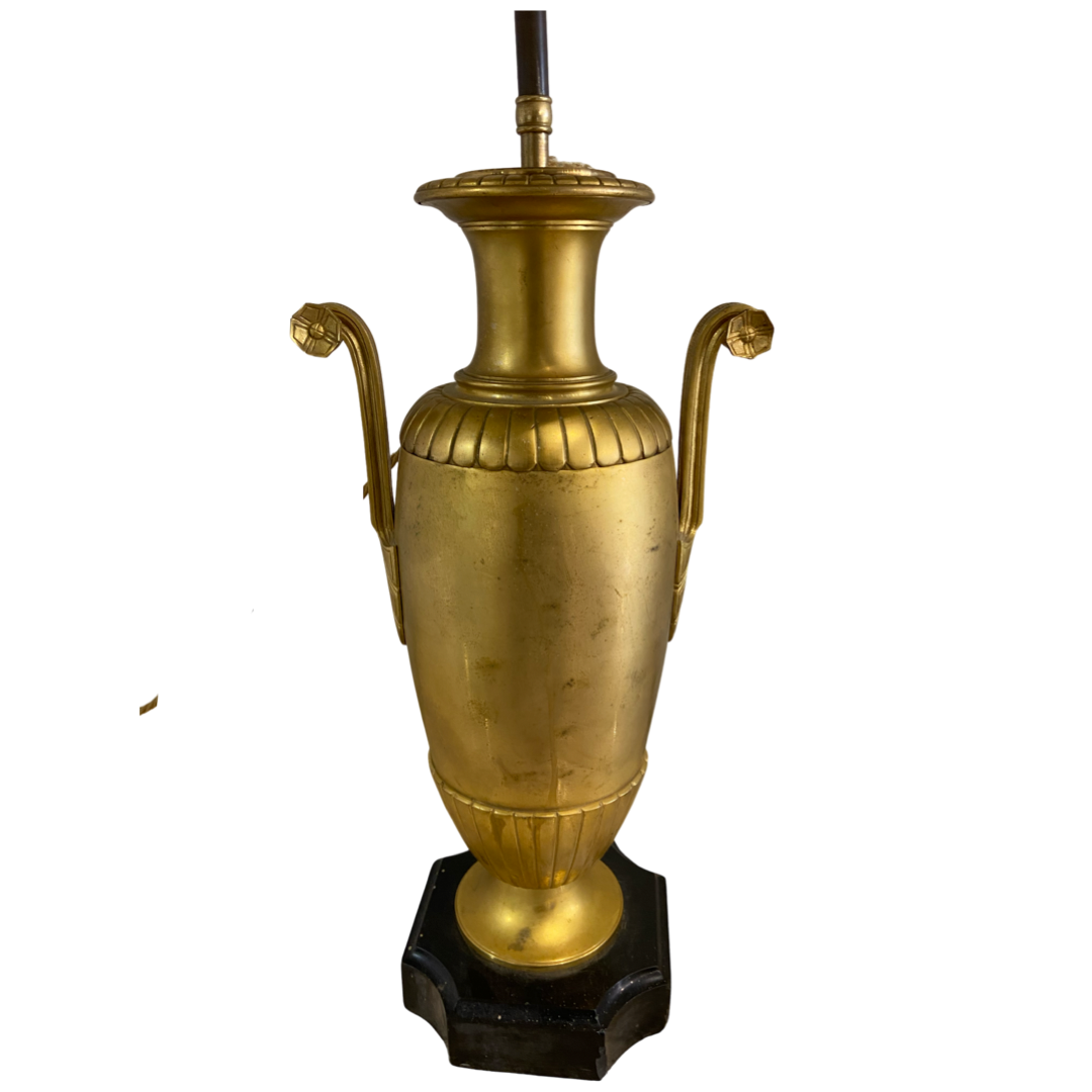 Antique French Bronze Lamp