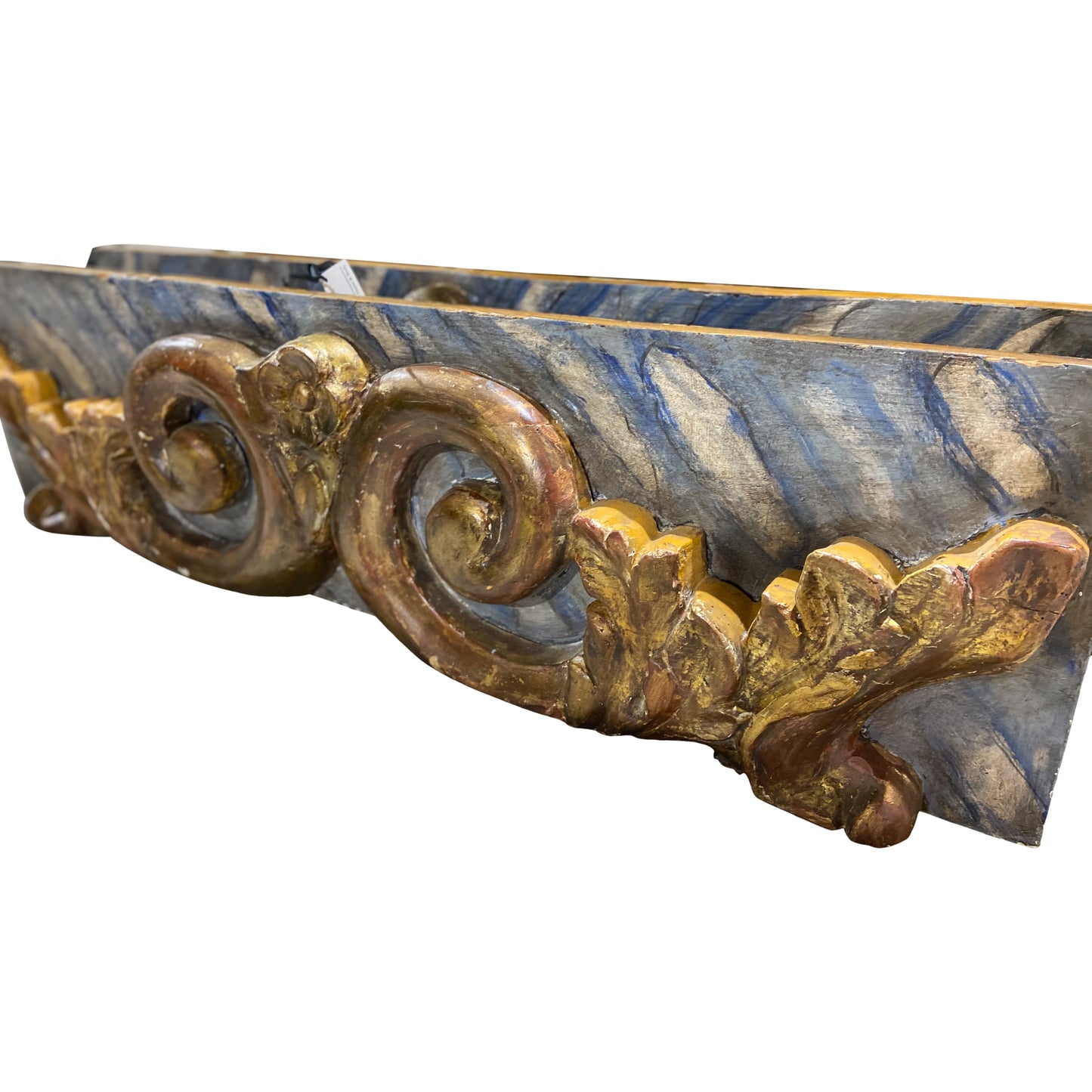 Blue and Gold Fragment Panels
