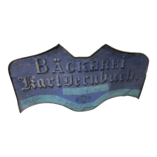 Antique German Bakery Sign