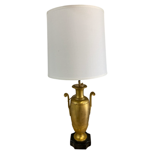 Antique French Bronze Lamp